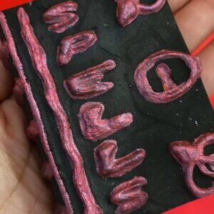 Spell Book Bath bomb, Fun Bath Bombs, Book of spells, witchy bath bomb, Black